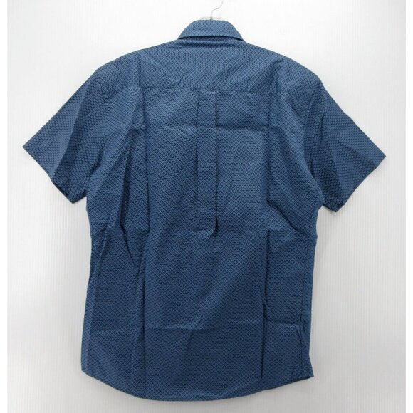 Peter Millar Shirt Small Crown Button Down Geometric Pocket Preppy NEW - Picture 7 of 11